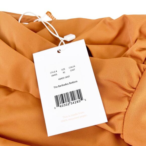 Andie Swim The Barbados Swimsuit Bikini Size XS Chestnut NEW with Tags! - Picture 8 of 11